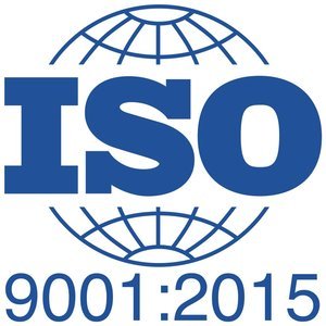 ISO 9001:2015 badge